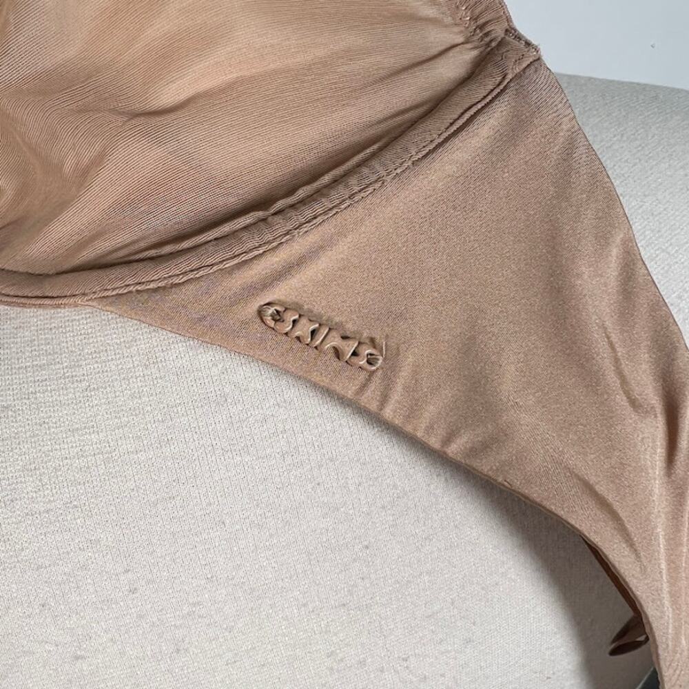 Skims Sheer Unlined Demi Bra 34dd Ochre Underwire… - image 6